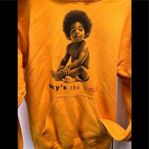 Biggie Smalls Skys The Limit Hoodie Small